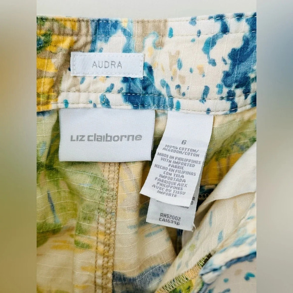 Liz Claiborne Audra Cropped Pants - Size 6 - Picture 11 of 14